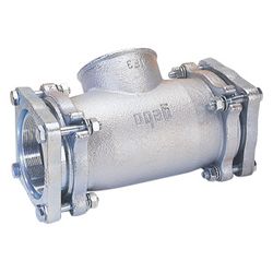 Gebo Original Temperguss-Klemmverbinder 220 Typ TF, 3", Grau, für Stahlrohr... GEBO-01.220.04.08 4019576001843 (Abb. 1)