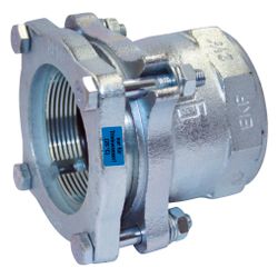 Gebo Original Klemmverbinder 222 Typ EKF, 2 1/2", Temperguss, Rostfreier Stahl, für ... GEBO-01.222.07.07 4019576113959 (Abb. 1)