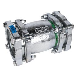 Gebo Original Temperguss-Klemmverbinder 223 Typ OF, 3" x 90mm, Messing, für PE-Roh... GEBO-03.223.02.0890 4019576114130 (Abb. 1)