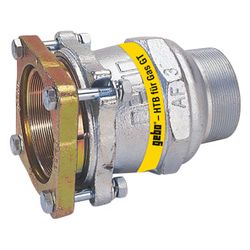 Gebo Original Temperguss-Klemmverbinder 225 Typ AFT, 4", Grau, für Stahlrohr... GEBO-01.225.00.09 4019576001973 (Abb. 1)