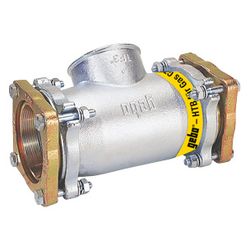 Gebo Original Temperguss-Klemmverbinder 225 Typ TFT, 2 1/2", Grau, für Stahlrohr... GEBO-01.225.04.07 4019576002048 (Abb. 1)
