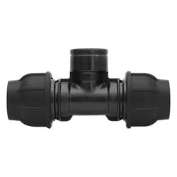 Gebo Plast Kunststoff-T-Stück P13 Typ PTI 75mm x G 3" x 75mm, mit Innengewinde, PP, Schw... GEBO-13047508 8023058028385 (Abb. 1)