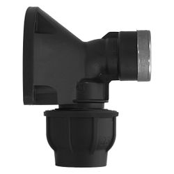Gebo Plast Kunststoff-Winkel-Klemmverbinder P13 Typ PWIW 20mm x G 1/2", mit Wandbefestig... GEBO-13612001 8023058094441 (Abb. 1)