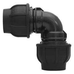 Gebo Plast Kunststoff-Winkel-Klemmverbinder P13 Typ PWO 20 x 20mm, PP, Schwarz... GEBO-130820 8023058051925 (Abb. 1)