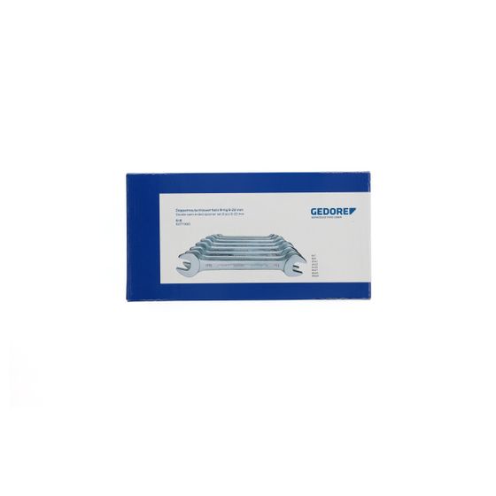 Gedore Doppelmaulschlüssel-Satz DIN3110 6-22mm 8-teilig in Karton