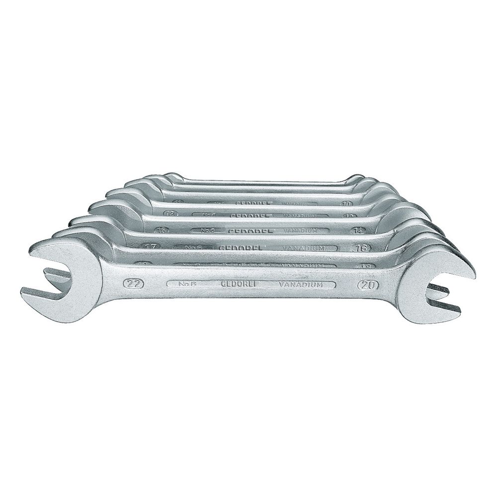 Gedore Doppelmaulschlüssel-Satz DIN3110 6-22mm 8-teilig in Karton... GEDORE-6077380 4010886607732 (Abb. 6)