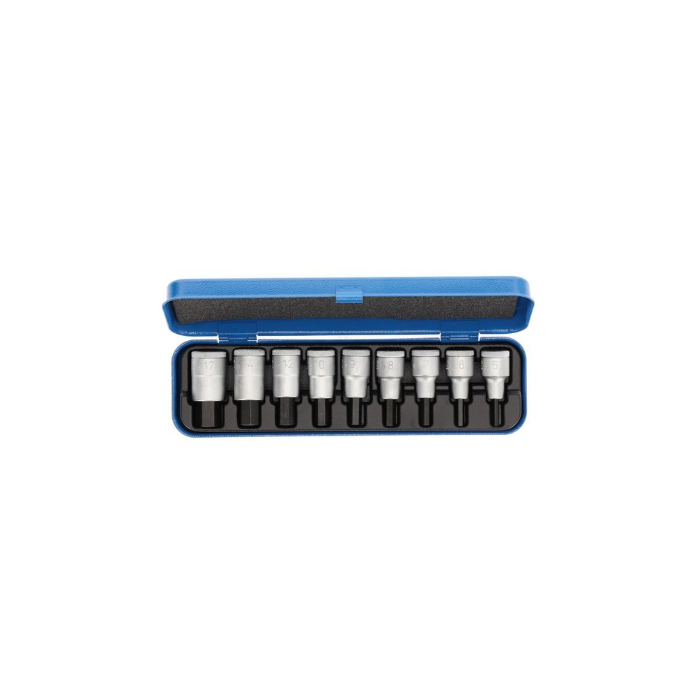 Gedore Schraubendrehereinsatz- Satz 1/2" Innensechskant 5-17mm 9-teilig... GEDORE-6156250 4010886615621 (Abb. 5)