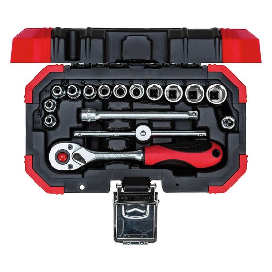 Gedore Red Steckschlüssel-Satz R49003016, 1/4
