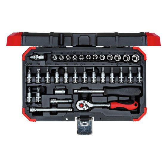 Gedore Red Steckschlüssel-Satz R49003033, 33-teilig 1/4