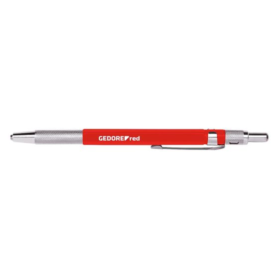 Gedore Red Reißnadel, Ausführung Kugelschreiber, Metall, Unbehandelt