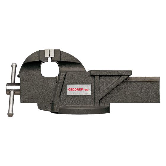 Gedore Red Parallel-Schraubstock, 125mm Backenbreite, 145mm Spannweite, Stahl