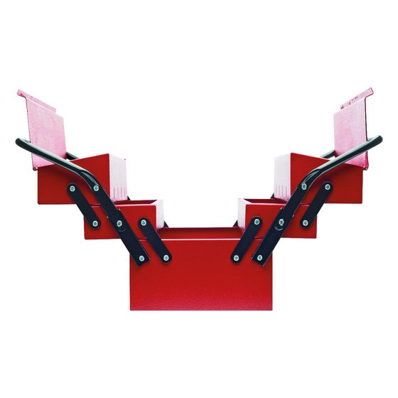 Gedore Red Werkzeugkasten, 535x260x210mm, Stahlblech, Rot