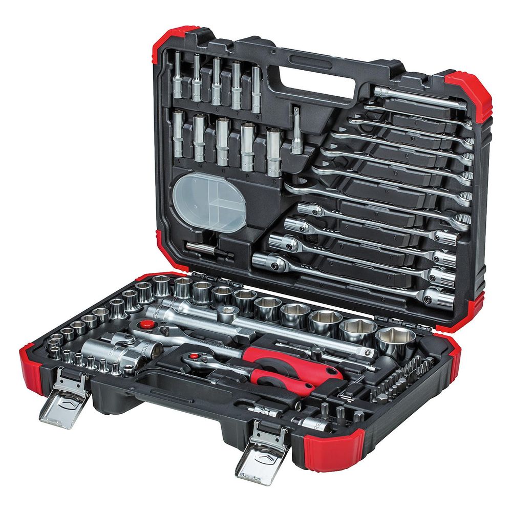 Gedore Red Steckschlüssel-Satz R46003092, 1/4" und 1/2", 92-teilig, R46003092... GEDORERED-3300062 4060833000628 (Abb. 4)