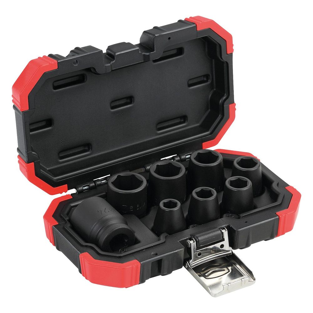 Gedore Red Kraftschrauber-Steckschlüsseleinsatz-Satz, 1/2", 8-teilig, R63003008... GEDORERED-3300575 4060833005753 (Abb. 3)