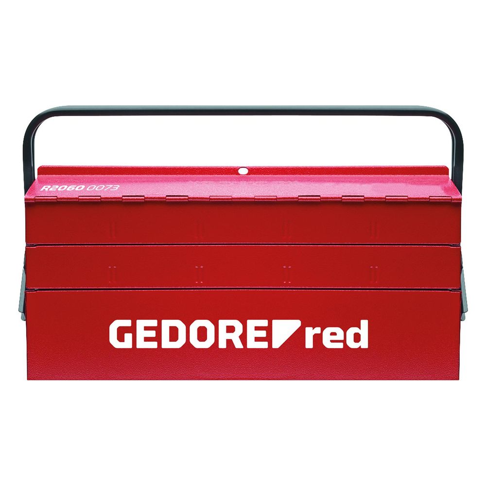 Gedore Red Werkzeugkasten, 535x260x210mm, Stahlblech, Rot... GEDORERED-3301658 4060833016582 (Abb. 2)