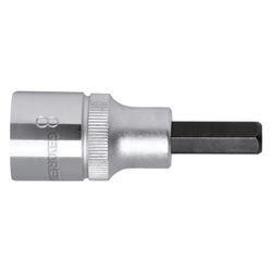 Gedore Red Schraubendrehereinsatz 1/2" Innen-Sechskant, 4mm SW 55mm Länge, Chrom-Van... GEDORERED-3300358 4060833003582 (Abb. 1)