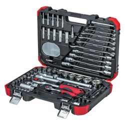 Gedore Red Steckschlüssel-Satz R46003092, 1/4" und 1/2", 92-teilig, R46003092... GEDORERED-3300062 4060833000628 (Abb. 1)