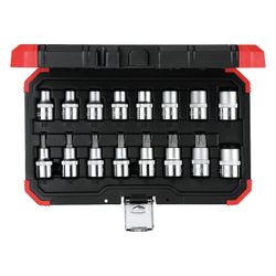 Gedore Red Steckschlüsseleinsatz-Satz R68003016, 1/2", 16-teilig... GEDORERED-3300009 4060833000093 (Abb. 1)