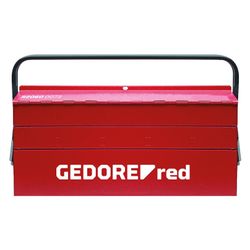 Gedore Red Werkzeugkasten, 535x260x210mm, Stahlblech, Rot... GEDORERED-3301658 4060833016582 (Abb. 1)