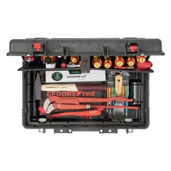 Gedore Red Werkzeugtrolley R21902072 Sanitär, 72-teilig, 550x350x225mm, R21902072... GEDORERED-3301644 4060833016445 (Abb. 1)