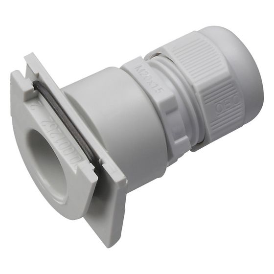 Gira Stutzen-Schieber M20, für Leitungseinführung, 6-13mm, Grau, 000630