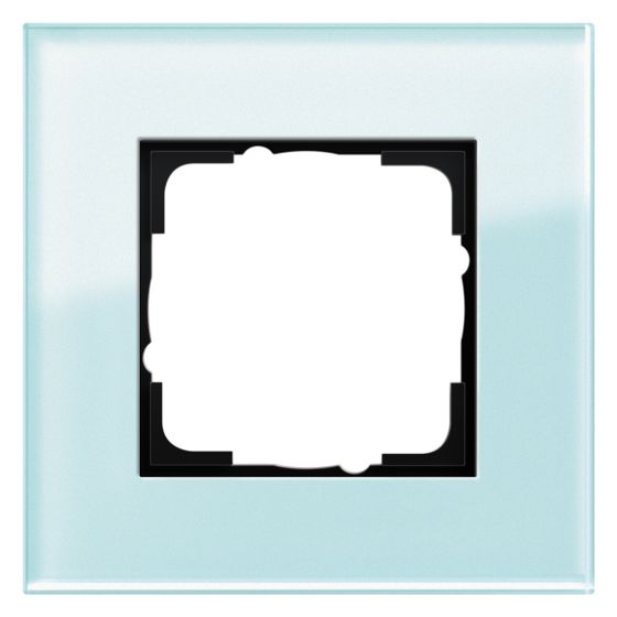Gira Abdeckrahmen Esprit, 1-fach, Glas, Mint, 021118