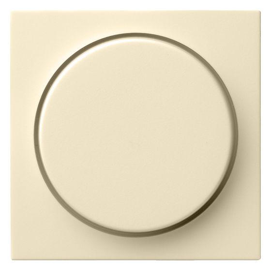 Gira Abdeckung für Drehdimmer System 55, Cremeweiß, 065001