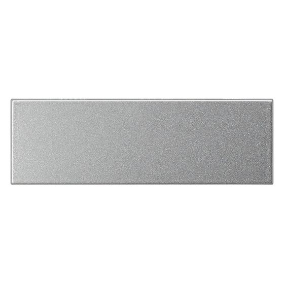Gira Ruftasten-Abdeckung TX_44, 2-/3-fach, Aluminium, 125565