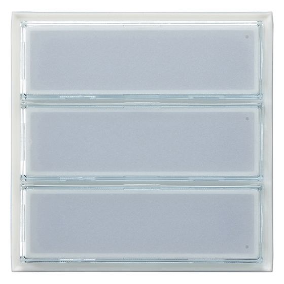 Gira Ruftaste 3-fach TX_44, Unterputz, LED-Technologie, Kunststoff, 126300