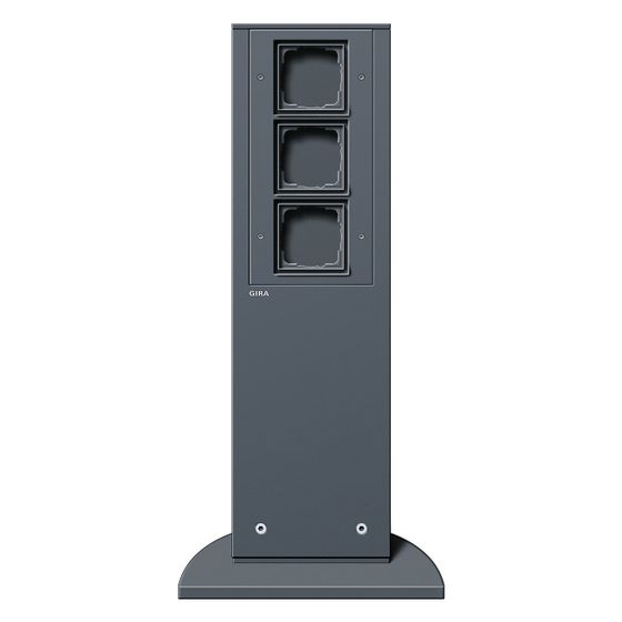 Gira Energiesäule, 3 Leereinheiten, 491mm, Anthrazit, 134528