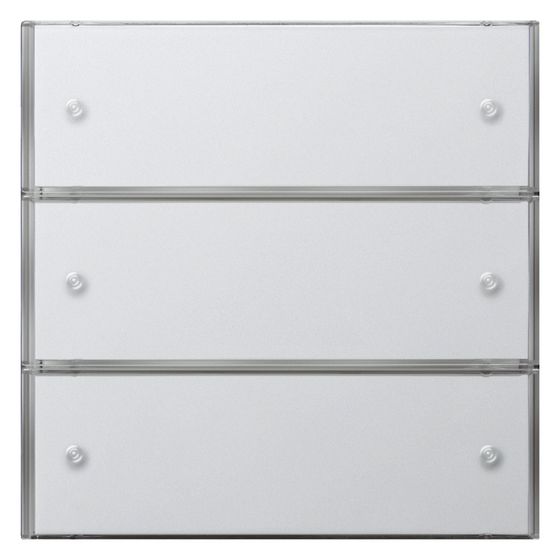Gira KNX Tastsensor 3 Komfort 3-fach, Reinweiß glänzend, 2033112