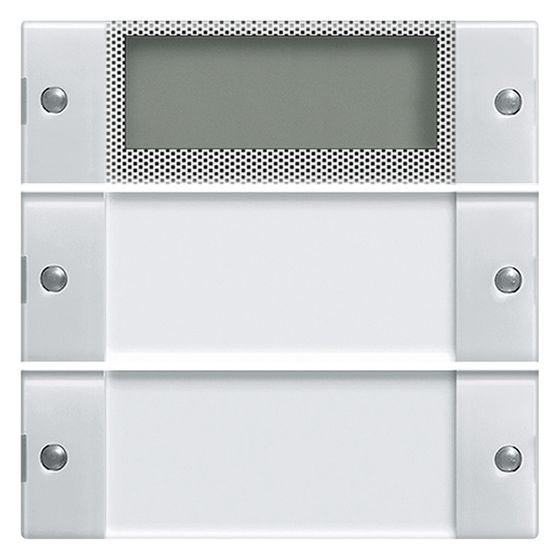 Gira Wippenset 2-fach Plus System 55, Reinweiß glänzend, 214203