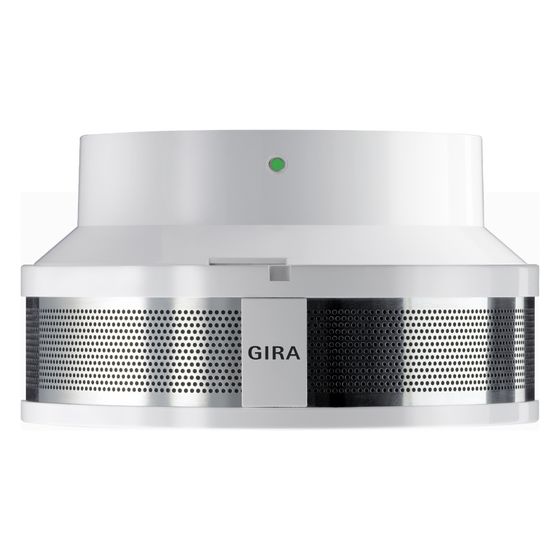 Gira Rauchwarnmelder Dual Q, 230V, Reinweiß, 233702