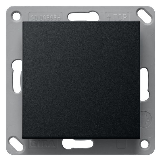 Gira Bluetooth Wandsender 1-fach System 55, Schwarz matt, 2461005