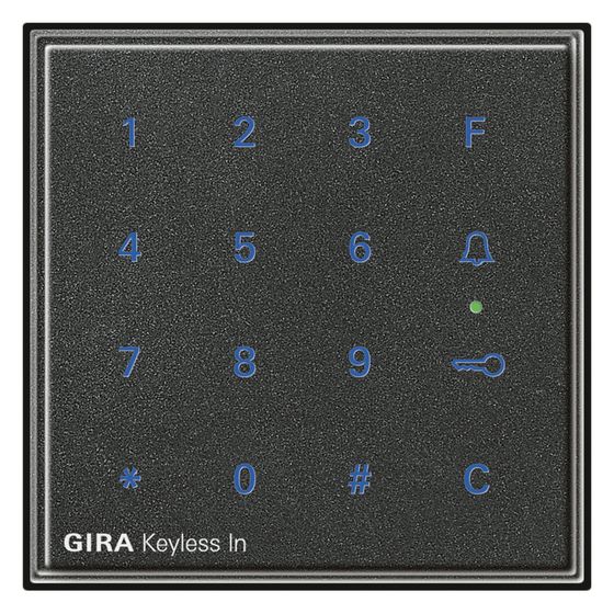 Gira Codetastatur Keyless In TX_44, Anthrazit, 260567