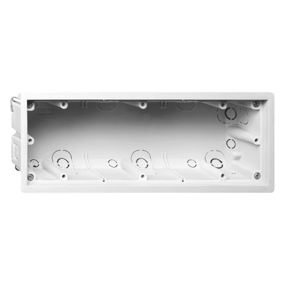 Gira Gerätedose E2, 3-fach, flach, 289800