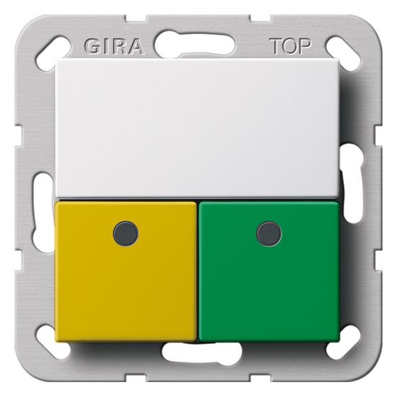 Gira Dienstzimmereinheit System 55, Reinweiß glänzend, 291503