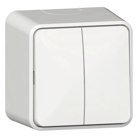 Gira Serienschalter 310513, 10AX 250V, Thermoplast, Reinweiß