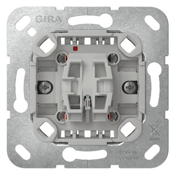 Gira Tastschalter AusWe Einsatz, 10AX 250V, Thermoplast, 312600