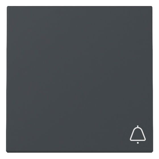Gira Wippe System 55, Klingelsymbol, Anthrazit, 328628