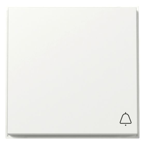 Gira Wippe TX_44, Symbol Klingel, IP44, Thermoplast, Reinweiß, 328666