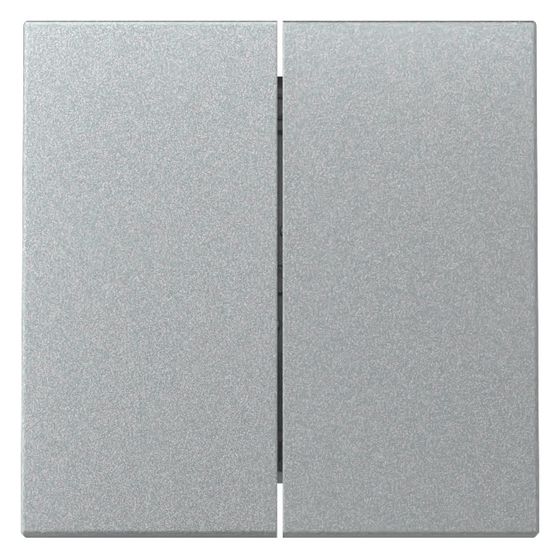 Gira Wippe 2-fach System 55, Alu, 329526