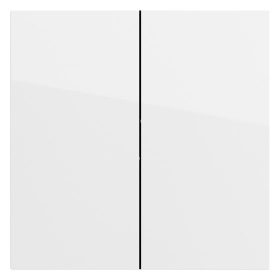 Gira Wippe 2-fach, Reinweiß, 329570