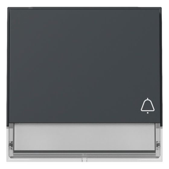Gira Wippe mit Symbol und Beschriftungsfeld TX_44, IP44, Thermoplast, Anthrazit, 367367