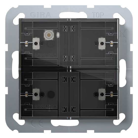 Gira Tastsensor 4 Komfort 2-fach KNX System 55, 504200