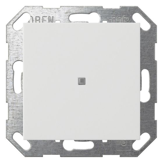 Gira KNX Taster Wippe 1f System 55, Reinweiß, 517103