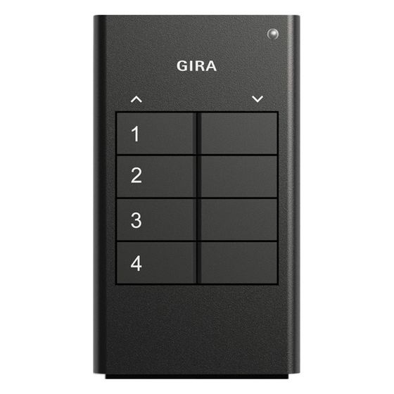 Gira Funk Handsender eNet 4-fach, Anthrazit, 535410