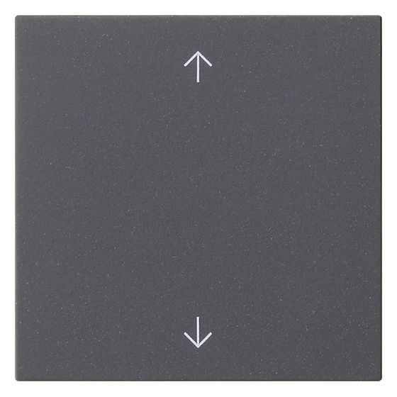 Gira Bedienaufsatz System 3000, Pfeilsymbole, System 55, Anthrazit, 536128