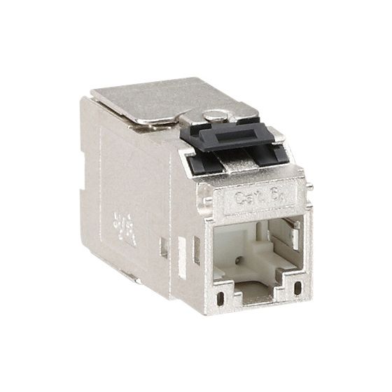 Gira Buchse MJ RJ45 Cat 6A, mit Staubschutz, 574000