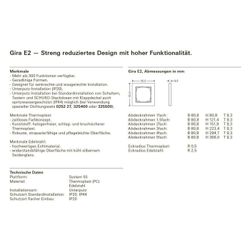 Gira Abdeckrahmen E2 2-fach, Anthrazit, 021223... GIRA-021223 4010337212232 (Abb. 1)